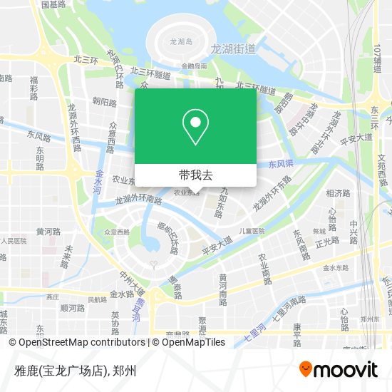 雅鹿(宝龙广场店)地图