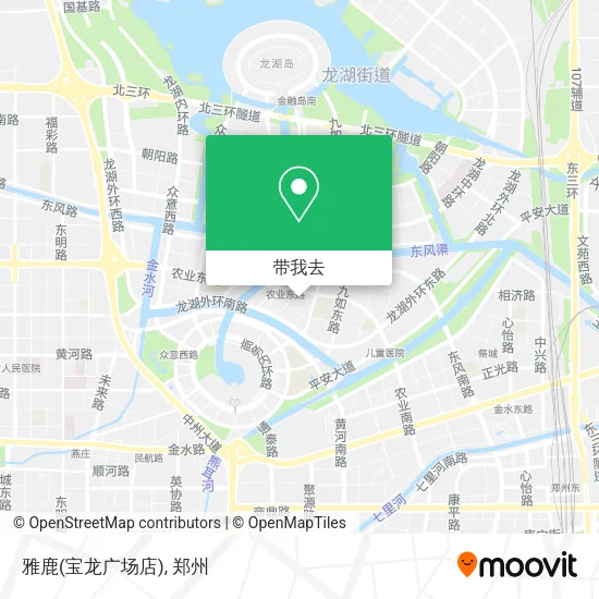 雅鹿(宝龙广场店)地图