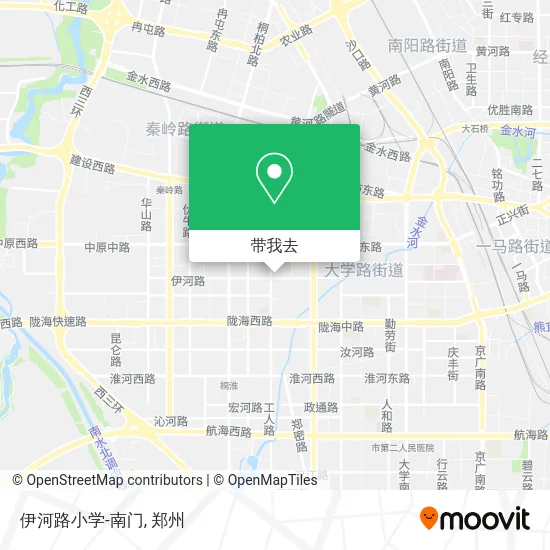 伊河路小学-南门地图