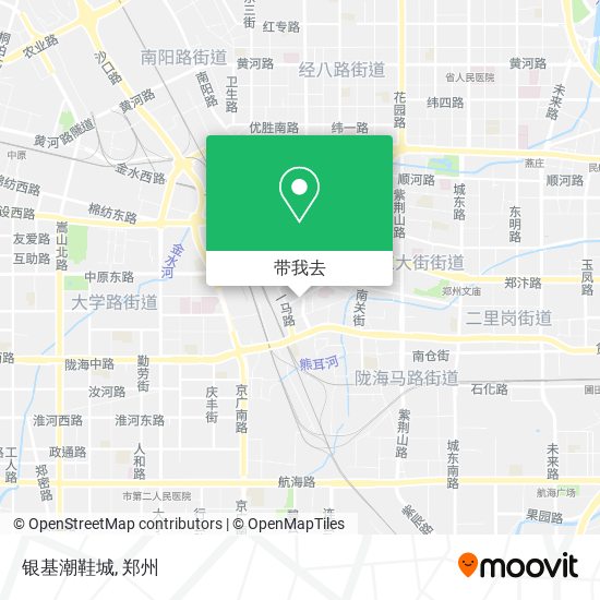 银基潮鞋城地图