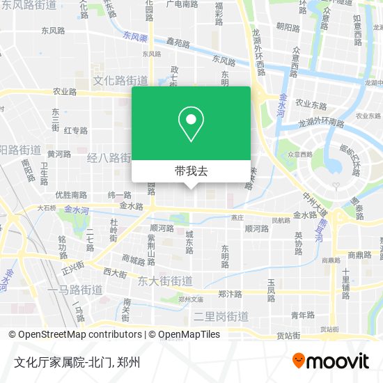 文化厅家属院-北门地图