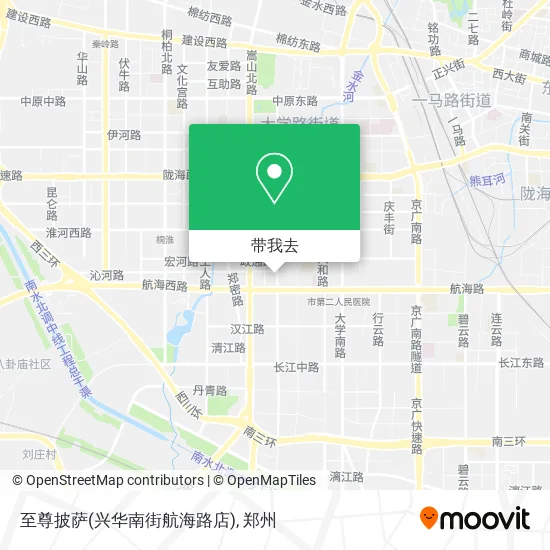 至尊披萨(兴华南街航海路店)地图