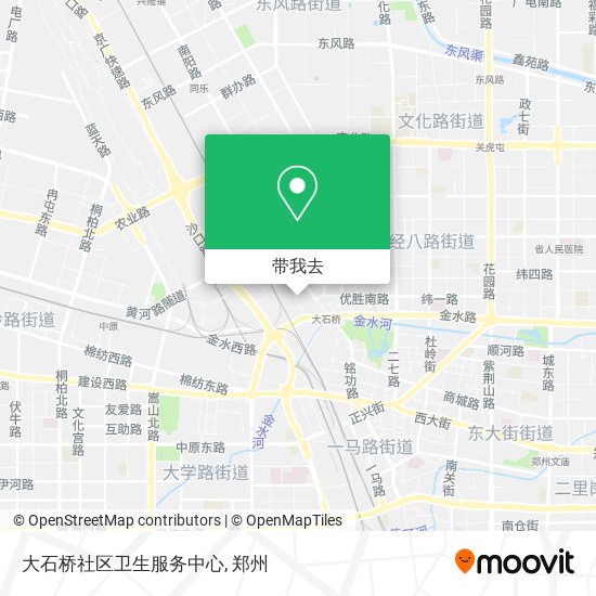 大石桥社区卫生服务中心地图