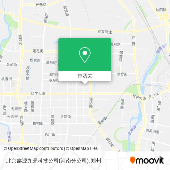 北京鑫源九鼎科技公司(河南分公司)地图