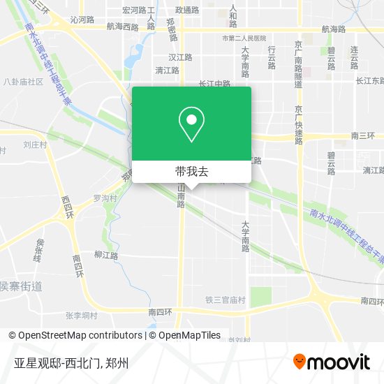 亚星观邸-西北门地图
