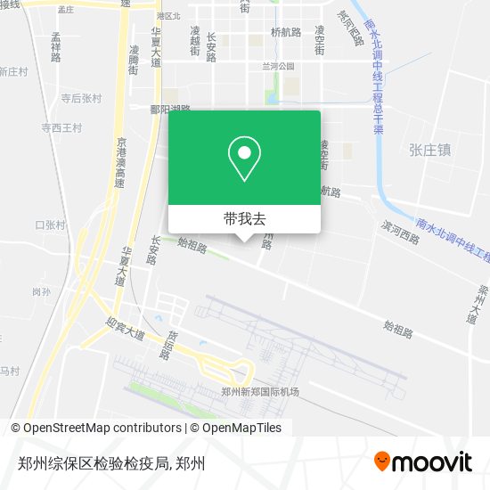 郑州综保区检验检疫局地图