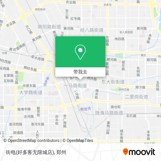 街电(好多客无限城店)地图