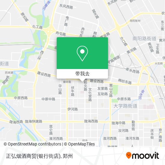 正弘烟酒商贸(银行街店)地图