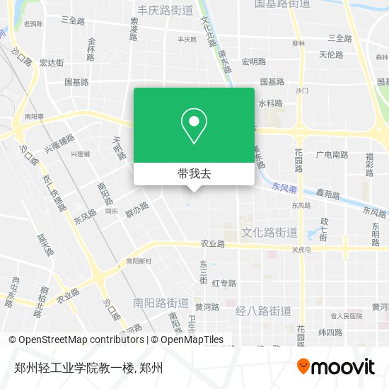 郑州轻工业学院教一楼地图