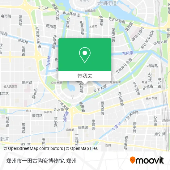 郑州市一田古陶瓷博物馆地图