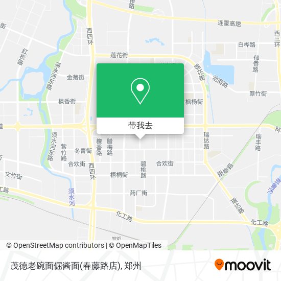茂德老碗面倔酱面(春藤路店)地图