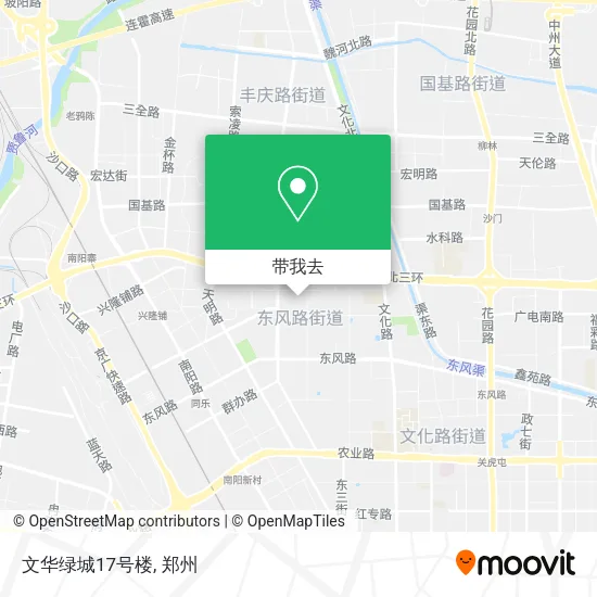 文华绿城17号楼地图