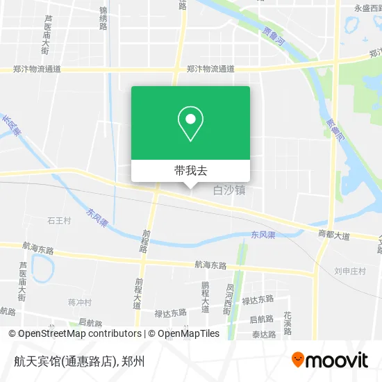 航天宾馆(通惠路店)地图