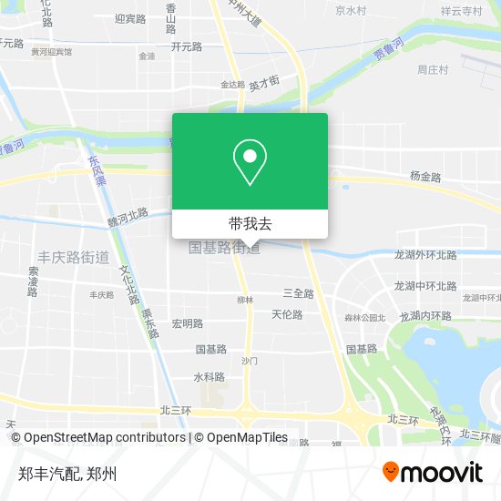 郑丰汽配地图