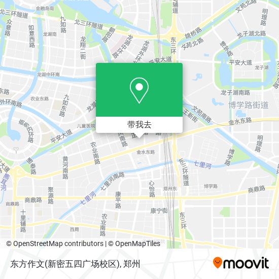东方作文(新密五四广场校区)地图