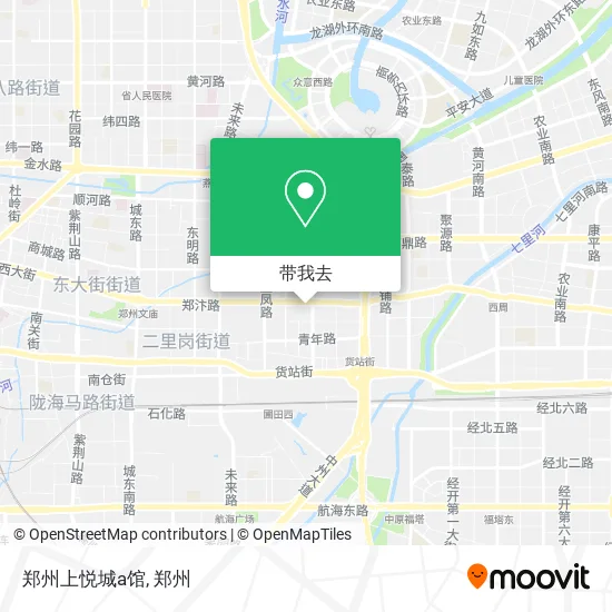 郑州上悦城a馆地图