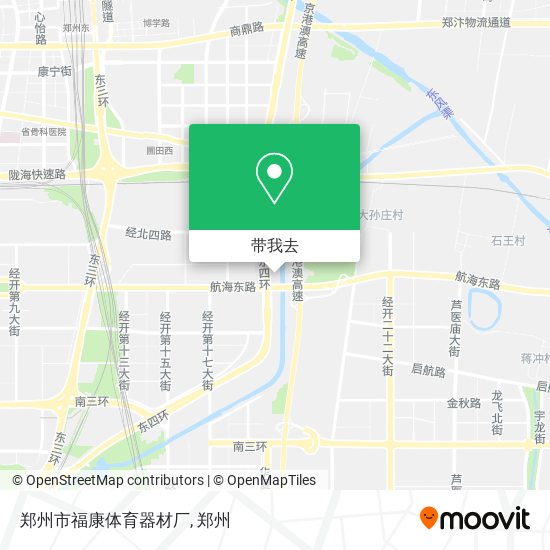 郑州市福康体育器材厂地图