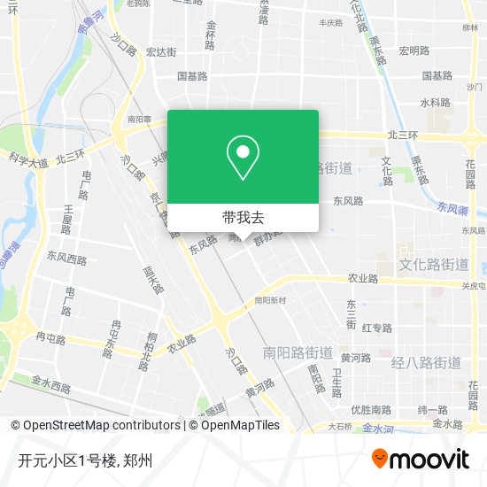 开元小区1号楼地图
