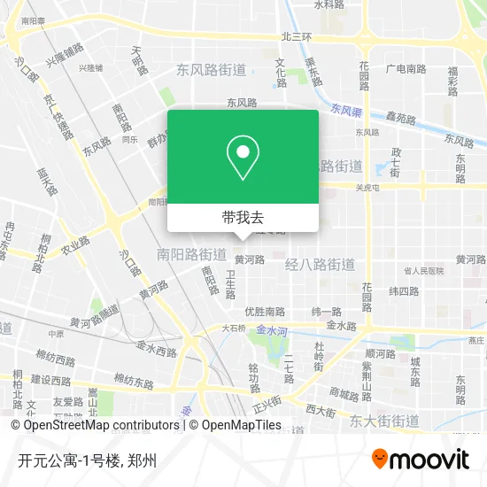 开元公寓-1号楼地图