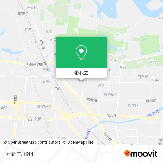 西新庄地图