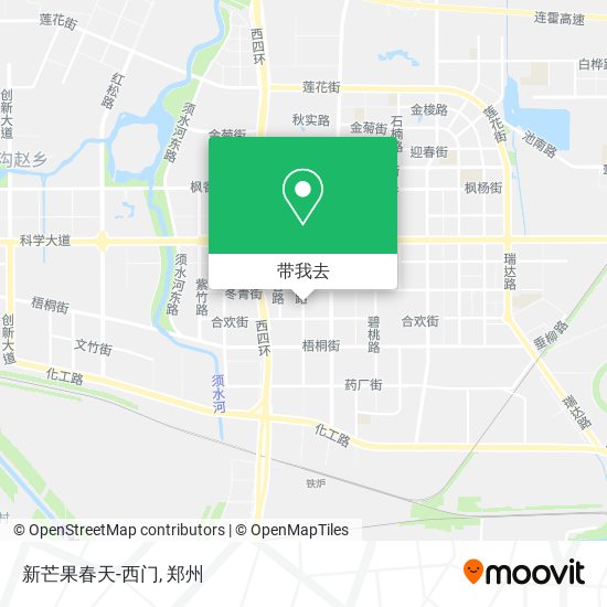 新芒果春天-西门地图