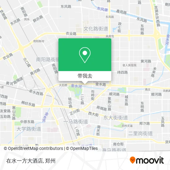 在水一方大酒店地图