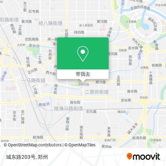 城东路203号地图