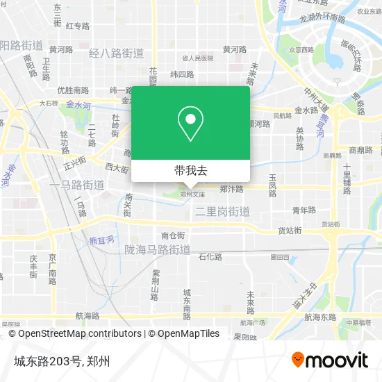 城东路203号地图