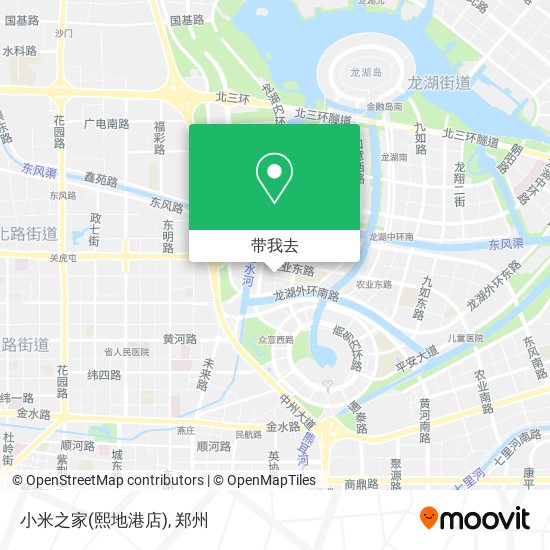 小米之家(熙地港店)地图