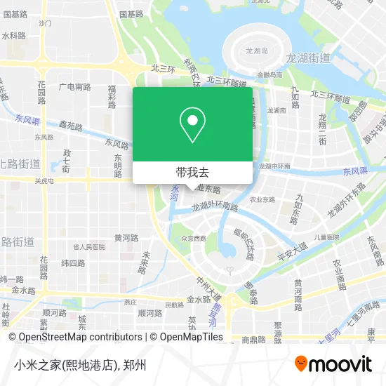 小米之家(熙地港店)地图