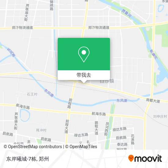 东岸曦城-7栋地图