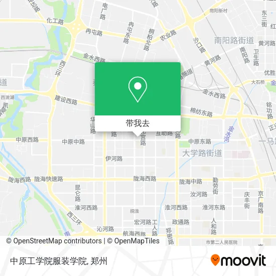 中原工学院服装学院地图