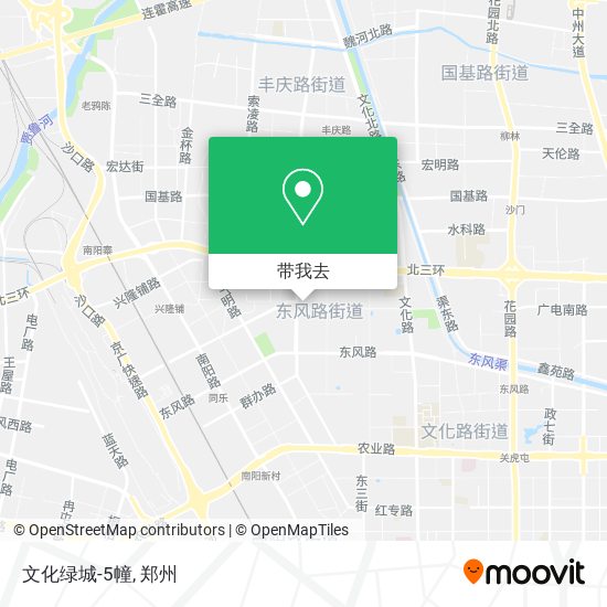 文化绿城-5幢地图