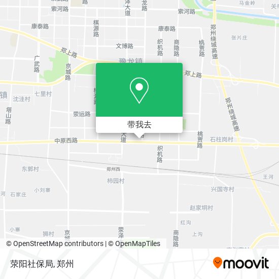 荥阳社保局地图