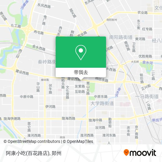 阿康小吃(百花路店)地图