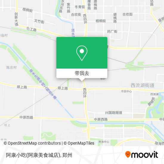 阿康小吃(阿康美食城店)地图