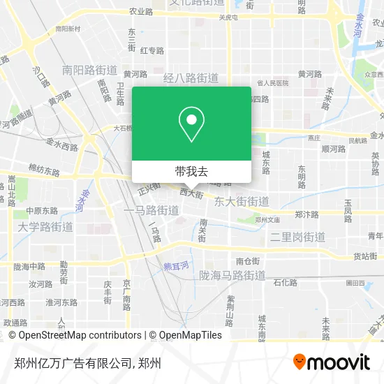 郑州亿万广告有限公司地图