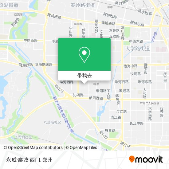 永威·鑫城-西门地图