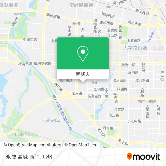 永威·鑫城-西门地图