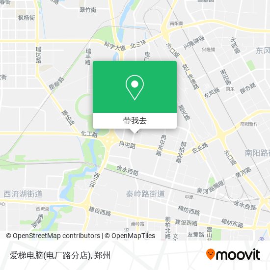 爱梯电脑(电厂路分店)地图