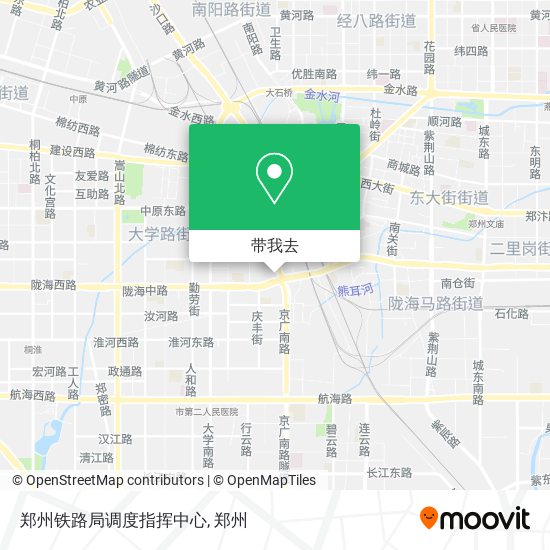 郑州铁路局调度指挥中心地图