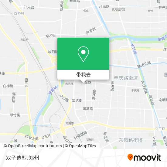 双子造型地图