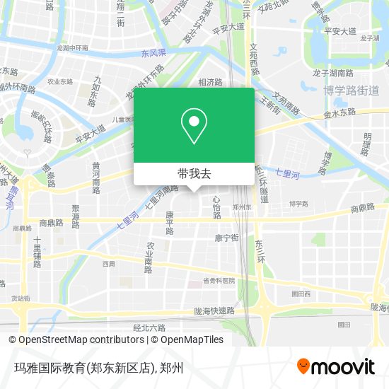 玛雅国际教育(郑东新区店)地图