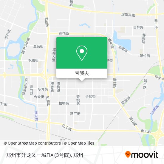 郑州市升龙又一城F区(3号院)地图