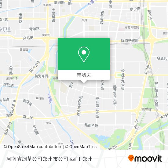 河南省烟草公司郑州市公司-西门地图