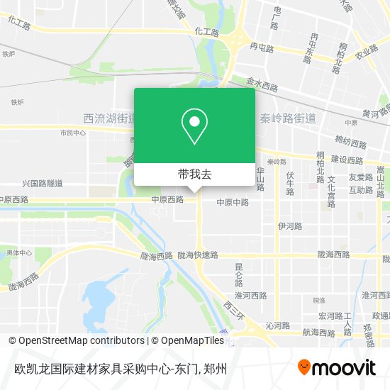 欧凯龙国际建材家具采购中心-东门地图