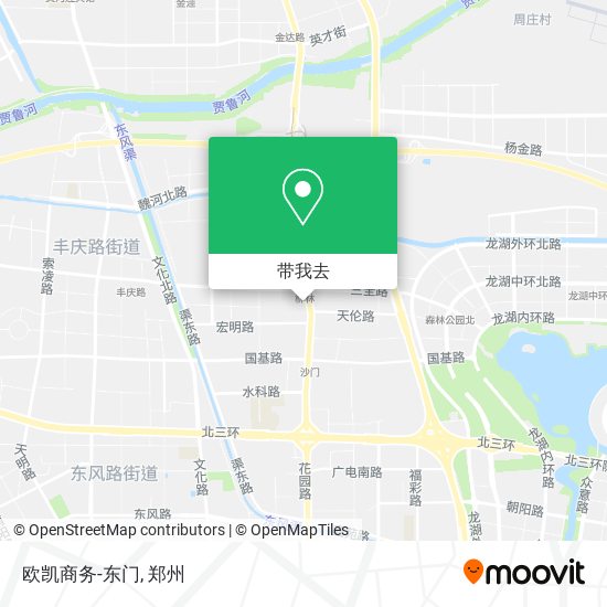 欧凯商务-东门地图