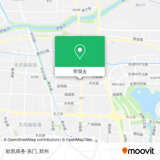 欧凯商务-东门地图