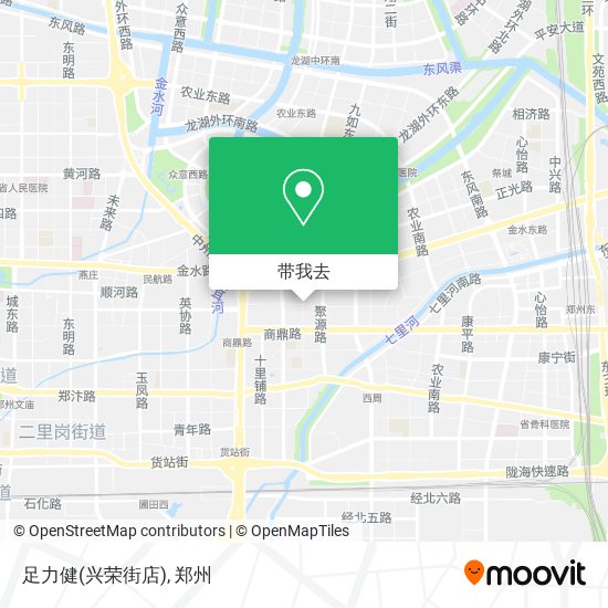 足力健(兴荣街店)地图