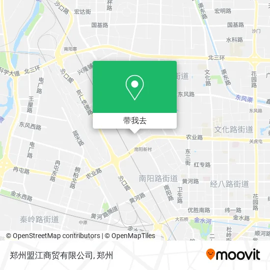 郑州盟江商贸有限公司地图